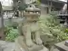 白山神社の狛犬