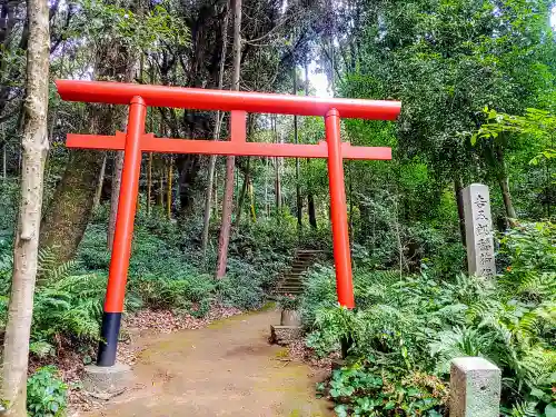 吉五郎稲荷神社の鳥居