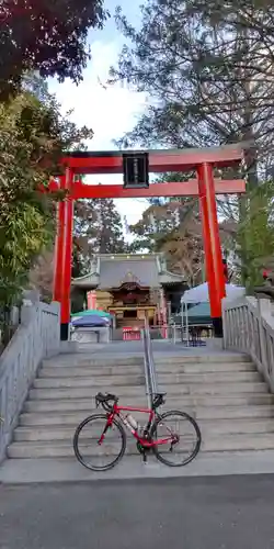 白笹稲荷神社の鳥居