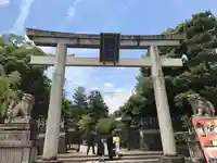 敷地神社(わら天神宮)の鳥居