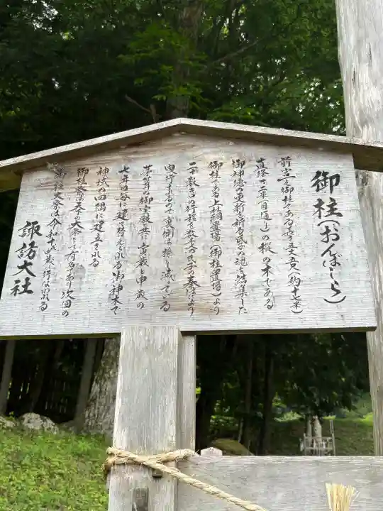 諏訪大社上社前宮(長野県)