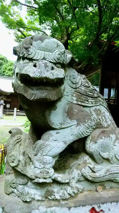 畑子安神社の狛犬