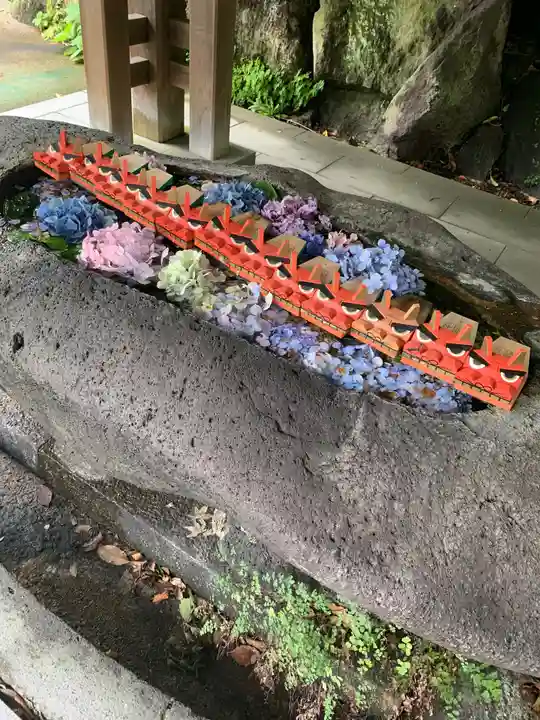 鎌倉宮の手水舎