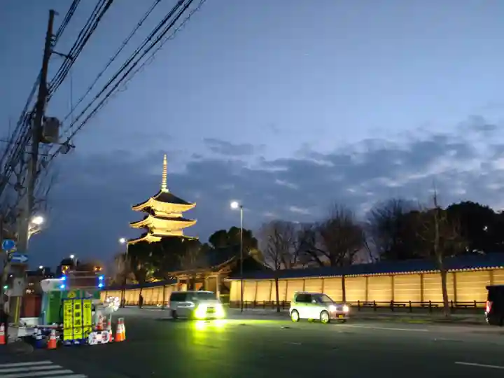 東寺(教王護国寺)の塔