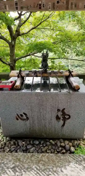 大山寺の手水舎