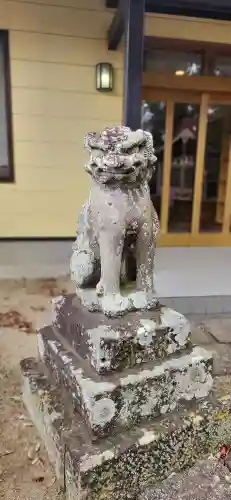 館腰神社の狛犬