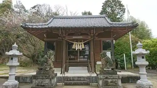 河内阿蘇神社の本殿・本堂
