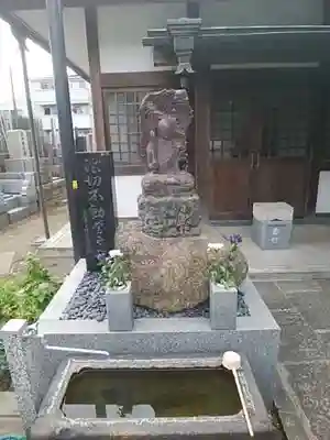 金藏院の手水舎