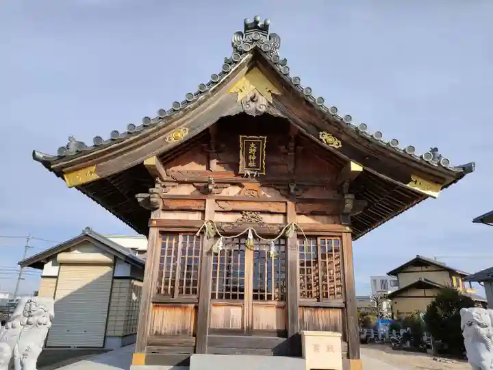 大野神社の本殿・本堂