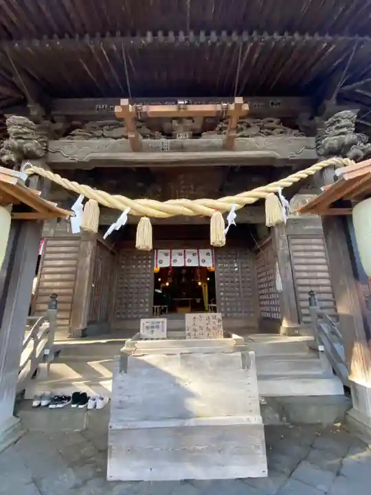 小室浅間神社の本殿・本堂