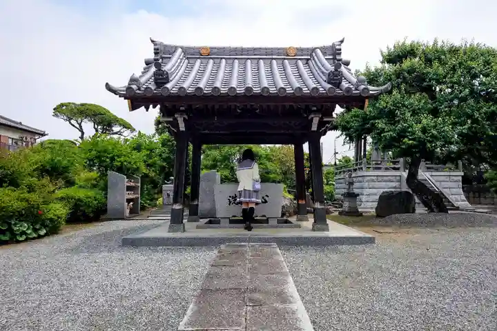 光永寺の手水舎