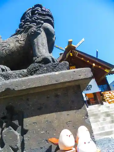 札幌諏訪神社の狛犬