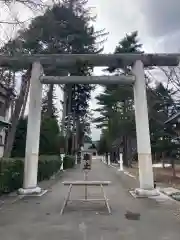 富良野神社の鳥居