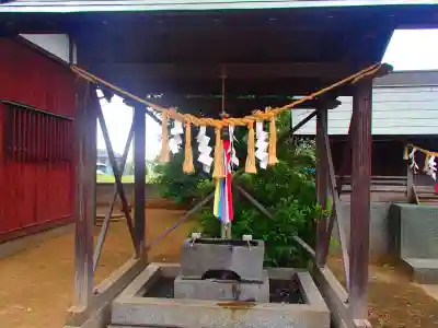 米本神社の手水舎