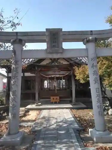 稲荷神社の鳥居