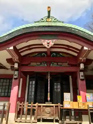 市谷亀岡八幡宮の本殿・本堂