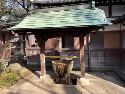 妙法寺の手水舎