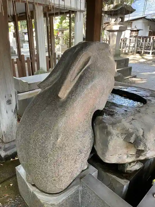 調神社の手水舎