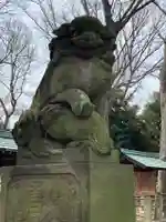 神明大神(中丸子神社)の狛犬