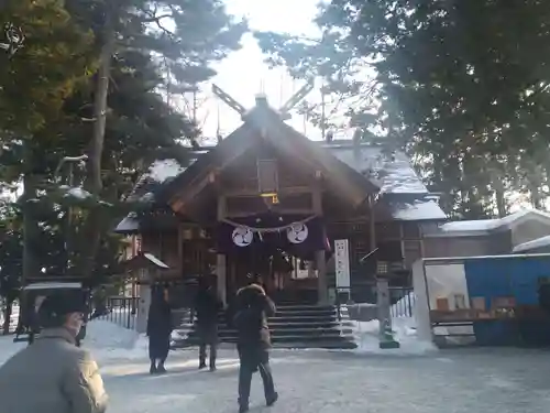 大谷地神社の初詣