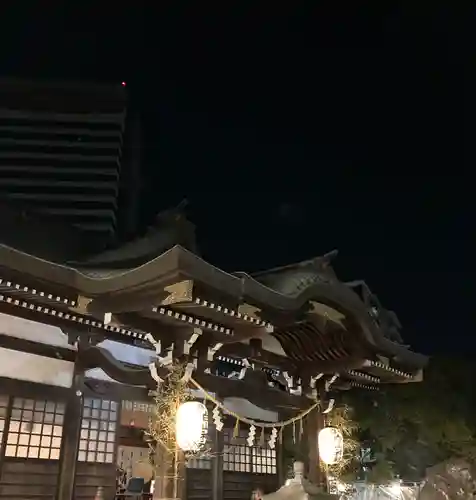 落合白山神社の本殿・本堂