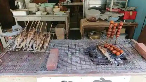 山住神社の食事