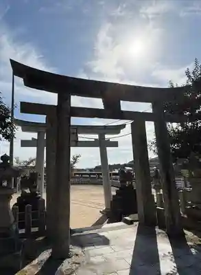 宮ヶ瀬神社の鳥居