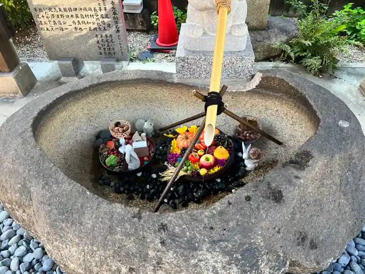 三輪神社の手水舎