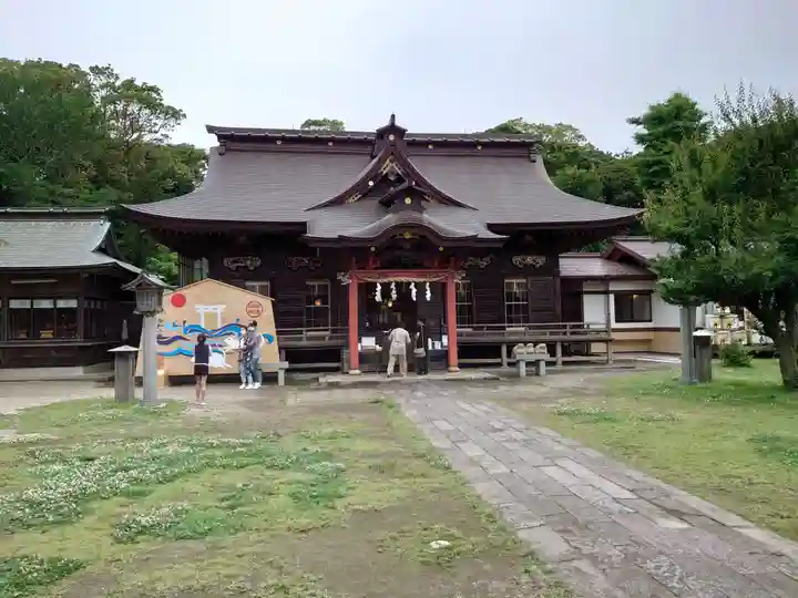 大洗磯前神社の本殿・本堂