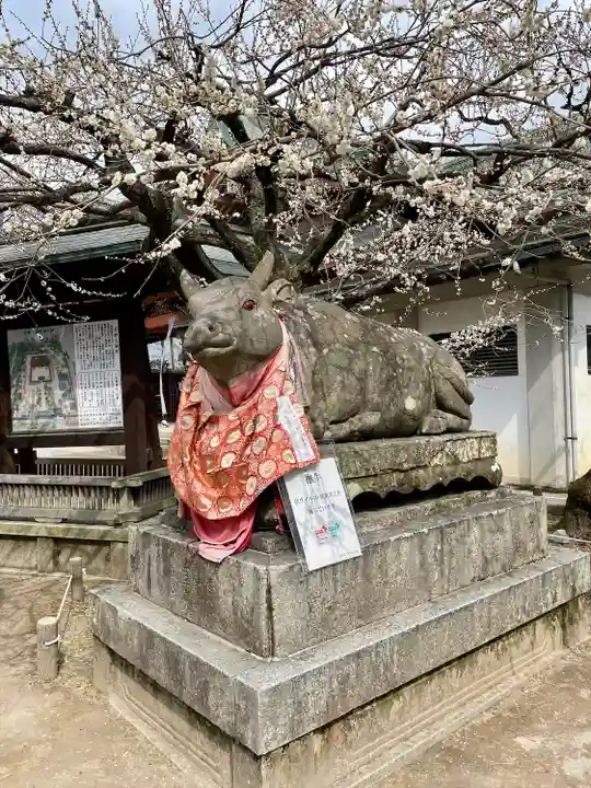 北野天満宮の像
