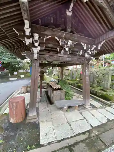 金乗院放光寺の手水舎