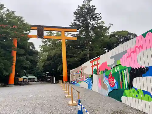 川越氷川神社の鳥居