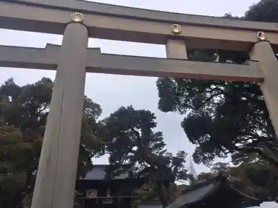 明治神宮の鳥居