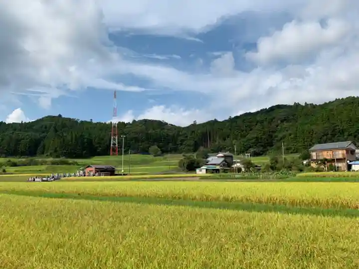 お堂(名称不明)の景色