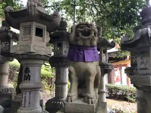 鹿嶋神社の狛犬