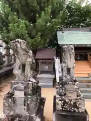 四所神社の狛犬