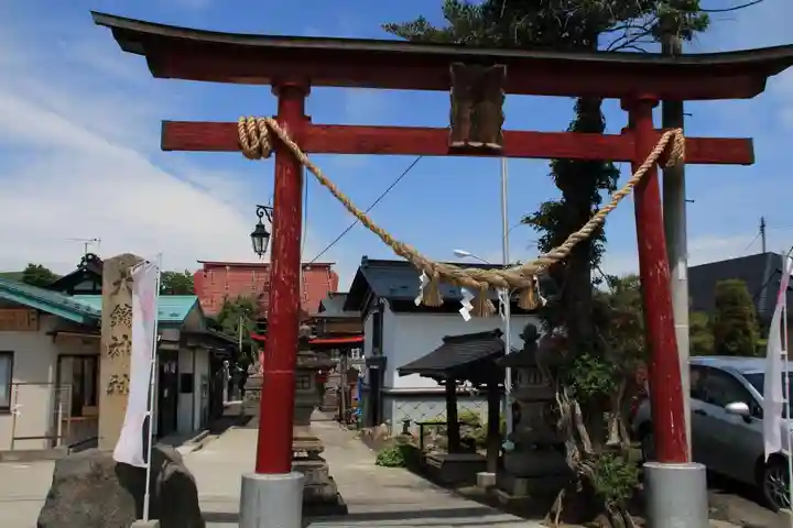 大鏑神社の鳥居