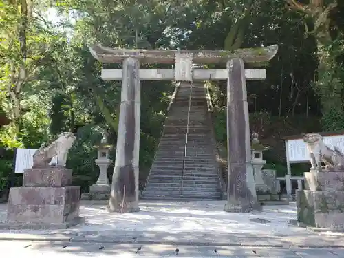 千栗八幡宮の鳥居