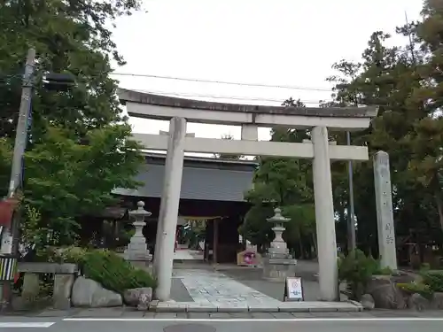 甲斐國一宮 浅間神社の鳥居