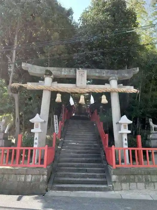 三蔵稲荷神社の鳥居