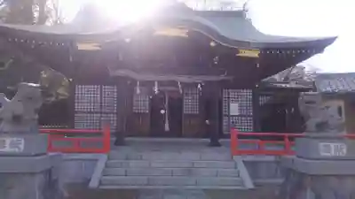 白幡八幡大神の本殿・本堂