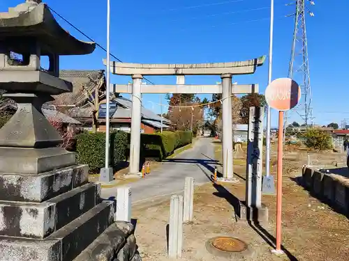 二ノ宮社の鳥居