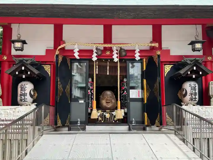 鷲神社の{uncategorized: "未分類", other: "その他", undefined: "問題あり", building: "その他建物", grave: "お墓", sacred_gate: "鳥居", guardian: "狛犬", statue: "像", buddha: "仏像", history: "歴史", nature: "自然", garden: "庭園", animal: "動物", pagoda: "塔", temizu: "手水舎", mountain_gate: "山門・神門", sanctuary: "本殿・本堂", subordinate: "末社・摂社", art: "芸術", scenery: "景色", jizo: "地蔵", ema: "絵馬", goshuin: "御朱印", omikuji: "おみくじ", items: "授与品その他", amulet: "お守り", goshuincho: "御朱印帳", eats: "食事", festival: "お祭り", votive_dance: "神楽", shichigosan: "七五三参", wedding: "結婚式", experience: "体験その他", initially: "初詣", around: "周辺", anti_infection: "感染症対策"}