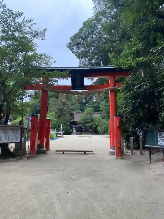 廣瀬大社の鳥居