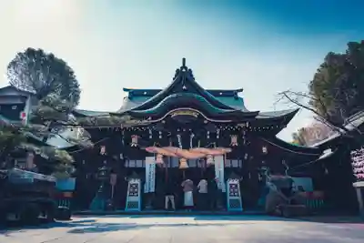 櫛田神社の本殿・本堂