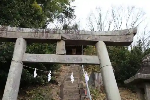 大六天麻王神社の鳥居