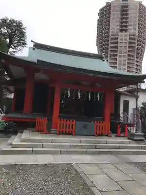 麻布氷川神社の本殿・本堂