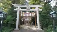 星川杉山神社の鳥居