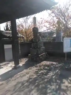 産土神社の狛犬