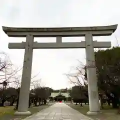 大阪護國神社の鳥居